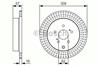 Диск гальмівний задній 0986479T16 BOSCH