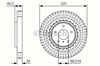 Диск гальмівний передній 0986479T32 BOSCH