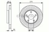 Диск гальмівний передній 0986479U19 BOSCH