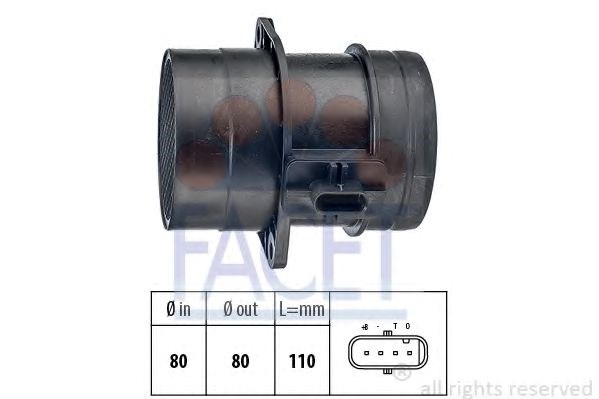 Датчик витрати повітря 101446 FACET