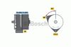 Авто генератор 120488144 BOSCH