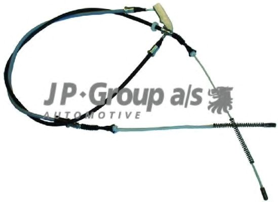 Jp group opel трос ручного гальма задній kadett -92, astra 1270302600