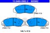 Колодки гальмівні передні, дискові 13046059822 ATE