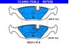 Задні гальмівні колодки 13046070362 ATE