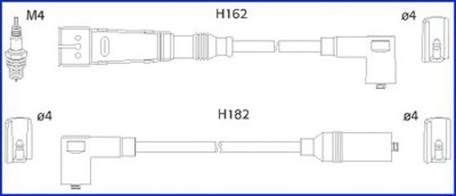 Дріт високовольтний 134701 HITACHI