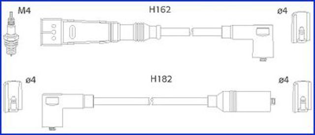 Дріт високовольтний 134704 HITACHI