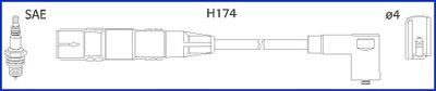 Провід високовольтні, комплект 134714 HITACHI