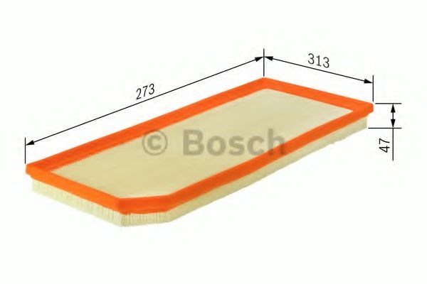 Bosch s3164 фільтр повітряний bmw 3,0d 5-serie (e60) 1457433164