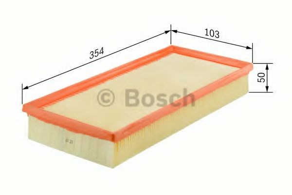 Bosch фільтр повітряний citroen c4 04 peugeot 206/307 03- (35310265) 1457433592