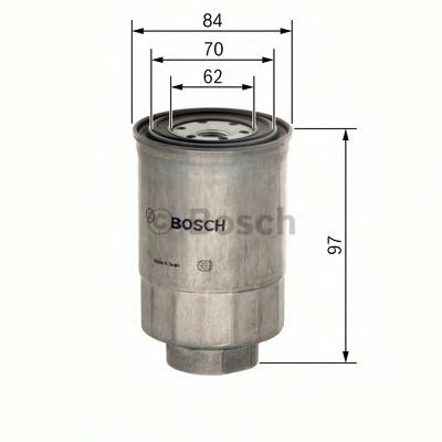 Bosch n4443 фільтр паливний диз. hyundai 1,5crdi: accent, matrix, getz 1457434443