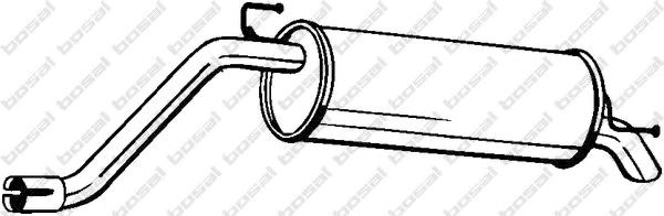 Глушилка задня 148109 BOSAL