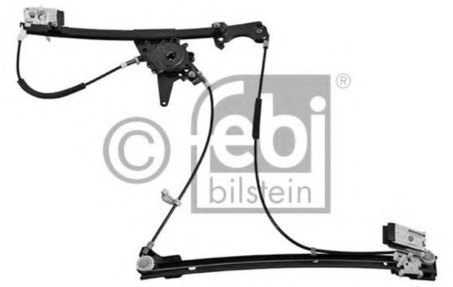 Механізм склопідіймача дверей передніх, правих Volkswagen Vento