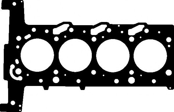 Прокладка, головка блока циліндрів ford transit 2.2 tdci 1! 1,10 мм 06- (вир-во elring) 156201