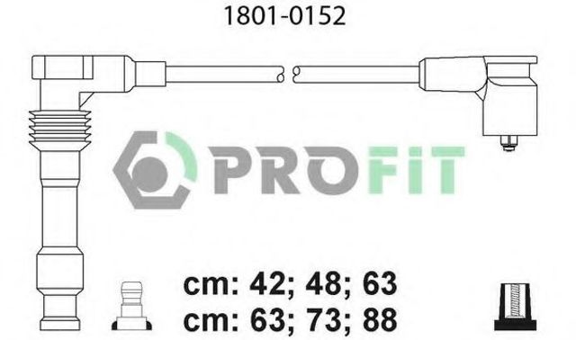 Комплект кабелів високовольтних 18010152