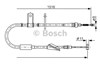 Трос стоянкового гальма задній лівий 1987477771 BOSCH