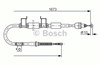 Трос стоянкового гальма задній правий 1987482362 BOSCH