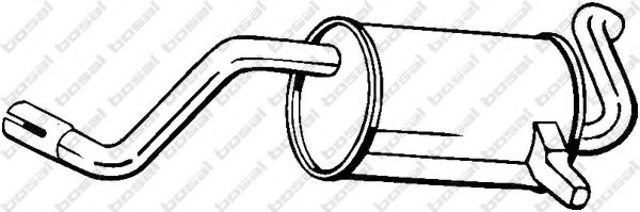 Вихлоп 200035 BOSAL