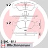 Колодки на гальмо задній дисковий 215921851 ZIMMERMANN