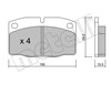 Колодки гальмівні дискові комплект 2200440 METELLI