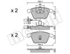 Колодки передні 2205490 METELLI