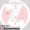 Дискові гальма 234022003 ZIMMERMANN