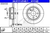 Диск гальмівний задній 24011101491 ATE