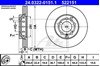 Диск гальмівний передній 24032201511 ATE
