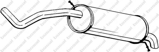 Глушилка задня 278039 BOSAL