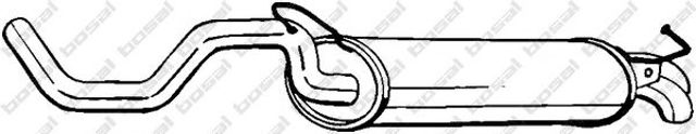 Глушилка задня 278145 BOSAL