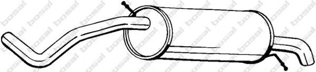 Вихлоп 278231 BOSAL