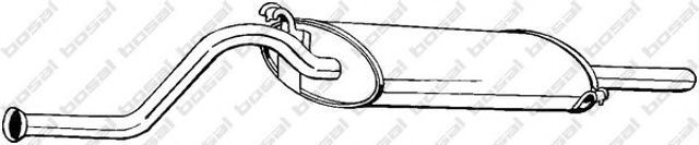 Вихлопна труба 278981 BOSAL