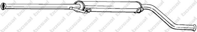 Вихлоп 282991 BOSAL