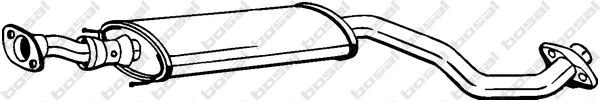 Середній глушник 284625 BOSAL