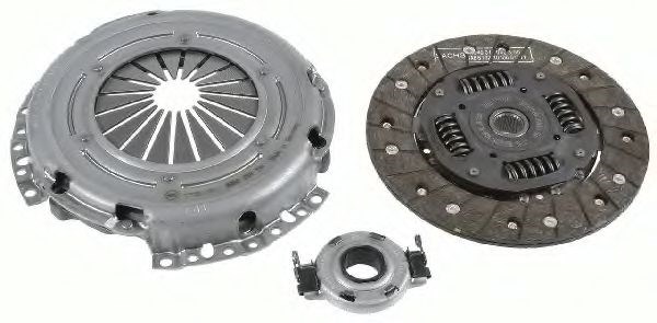 Комплект зчеплення (диск, корзина, підшипник) 3000581001 SACHS