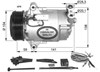 Компресор кондиціонера 32427 NRF