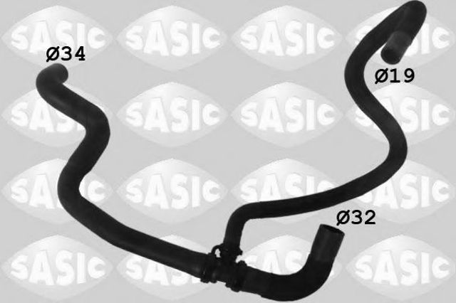 Шланг/патрубок радіатора охолодження, нижній 3404119 SASIC