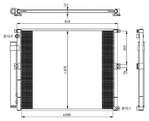 Конденсер 350050 NRF
