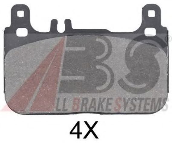 Задні колодки 35038 ABS