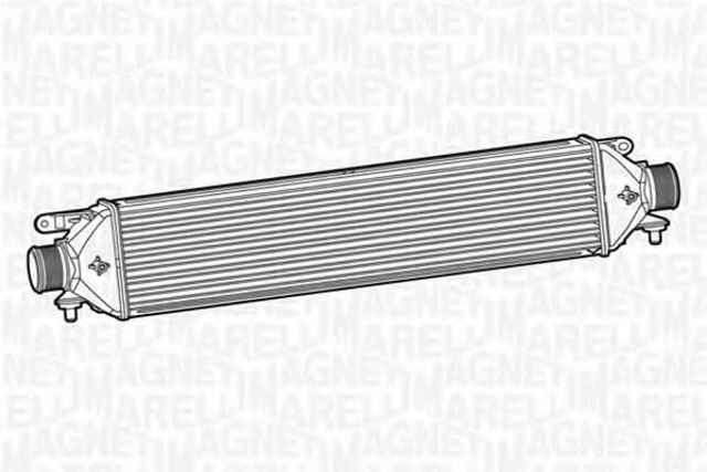 Радіатор интеркуллера 351319201540 MAGNETI MARELLI