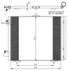 Радіатор охолодження кондиціонера 35405 NRF