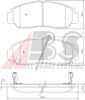 Колодки гальмівні передні, дискові 37312 ABS