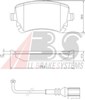 Задні колодки 37413 ABS