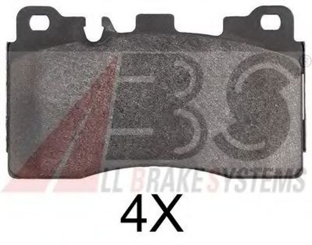 Задні гальмівні колодки 37867 ABS