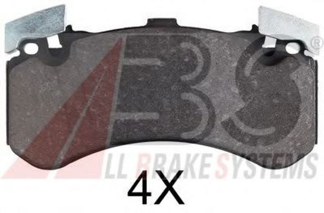 Колодки передні 37894 ABS