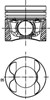 Поршень в зборі 40095600 KOLBENSCHMIDT