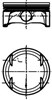 Поршень в зборі 40348600 KOLBENSCHMIDT