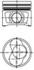 Поршень в зборі 40409610 KOLBENSCHMIDT