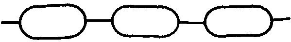 Прокладка, впускной коллектор 1 шт. vag 2.4-3.0 v6 (2) (пр-во elring) 413900
