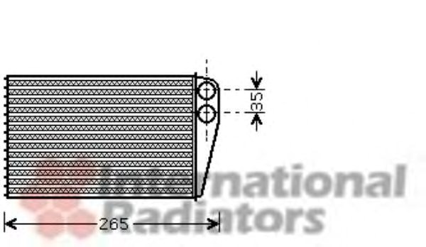 Радіатор пічки DSC43006354