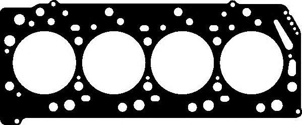 Прокладка, головка циліндрів mitsubishi 2,5td 4d56-t 5! 1,55 мм 09.2001-(вир-во elring) 431080